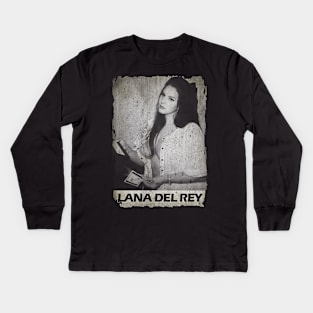 Lana Del Rey Kids Long Sleeve T-Shirt